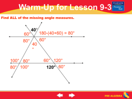 Classifying Polygons (9-3)