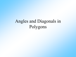 Sum of Interior Angles and Number of Diagonals in a Polygon