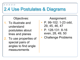 2 4 Postulates Diagrams
