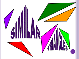 Similarity Theorems