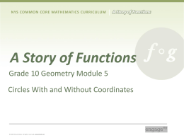 Presentation: Module Focus Session: Geometry