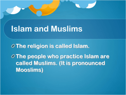 Islam Powerpoint