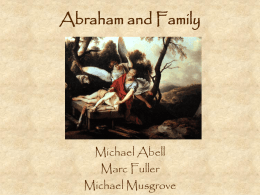 Abraham and Family - Catholic Resources