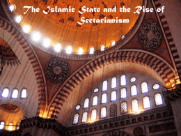 The Islamic State and the Rise of Sectarianism