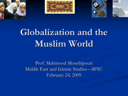 Globalization and the Muslim World: What to Expect?