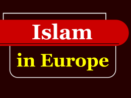 After Christianity, Islam is the second largest and