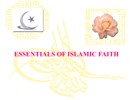 Islam Essentials - North East Islamic Community Center