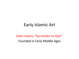 Early Islamic Art