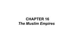 The Muslim Empires - Leleua Loupe