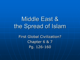 an Islamic Empire