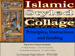 Defining Islamic Art