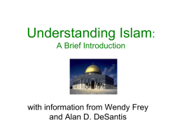 Understanding Islam: A Brief Introduction