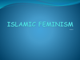 Islamic Feminism - Iqbalians, A Group of Educational Volunteers
