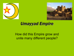 Umayyad Empire - 8th Grade Social Studies Page