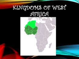 Africa Western Empires