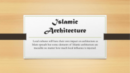 Islamic Architecture PPT