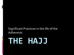 THE HAJJ - WordPress.com