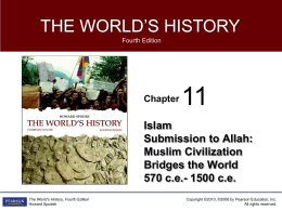 The Origins of Islam - Middletown High School