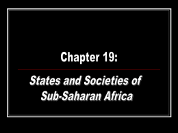 19 - States and Societies of Sub