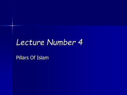 Lecture Number 4