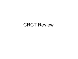 CRCT Year Review - Effingham County Schools