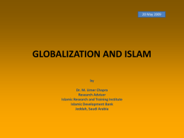GLOBALIZATION AND ISLAM