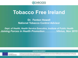 Tobacco Free Ireland