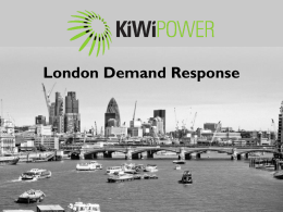LCC Kiwi Power 23-4-13 - London Cleantech Cluster