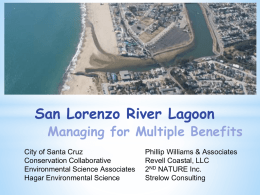 San Lorenzo River Lagoon Managing for