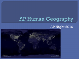 AP Human Night 2016 - Fulton County Schools