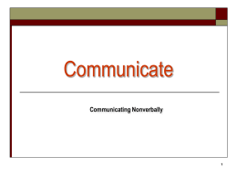 Communicate - Shelton State Community College