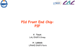 PId Front end chip