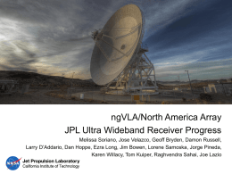 Ultra-Wideband Receiver Package For The North America Array
