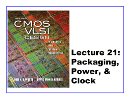 CMOS VLSI Design CMOS VLSI Design 4th Ed.