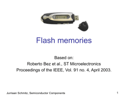 Flash memories - Homepage Server