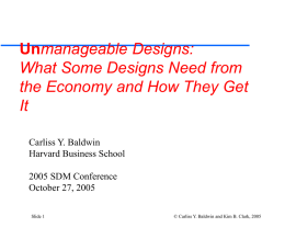NFRS Seminar - Harvard Business School