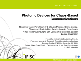 IFISC PowerPoint Presentation