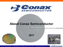 Semiconductor Training 2011
