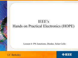 Lesson 6 - UC Berkeley IEEE