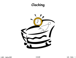 L06-Clocks