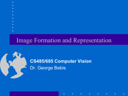 Image Formation and Representation