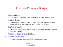 Levels in computer design