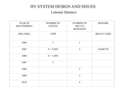 HV_SYSTEM_DESIGN_AND_ISSUES