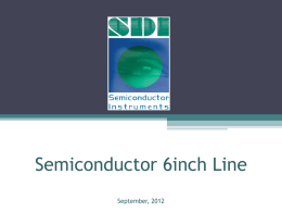 Semiconductor 6inch Line