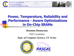 Power, Temperature, Reliability and Performance