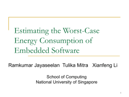 Slide - School of Computing - National University of Singapore