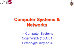 Computer Systems & Networks