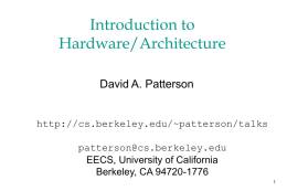 Processor - University of California, Berkeley