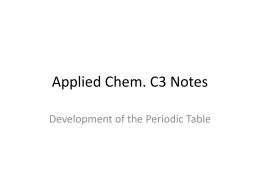 C3 Powerpoint Notes