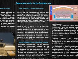 Superconductivity in Ge
